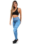Calça Legging Sublimada Fitness Imita Jeans Fake Jeans (6575652896919)