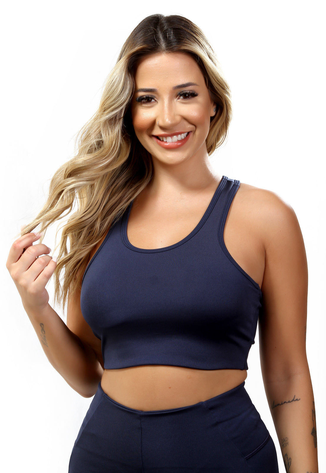 Top c/bojo Nadador Basic Marinho (7402661380247)
