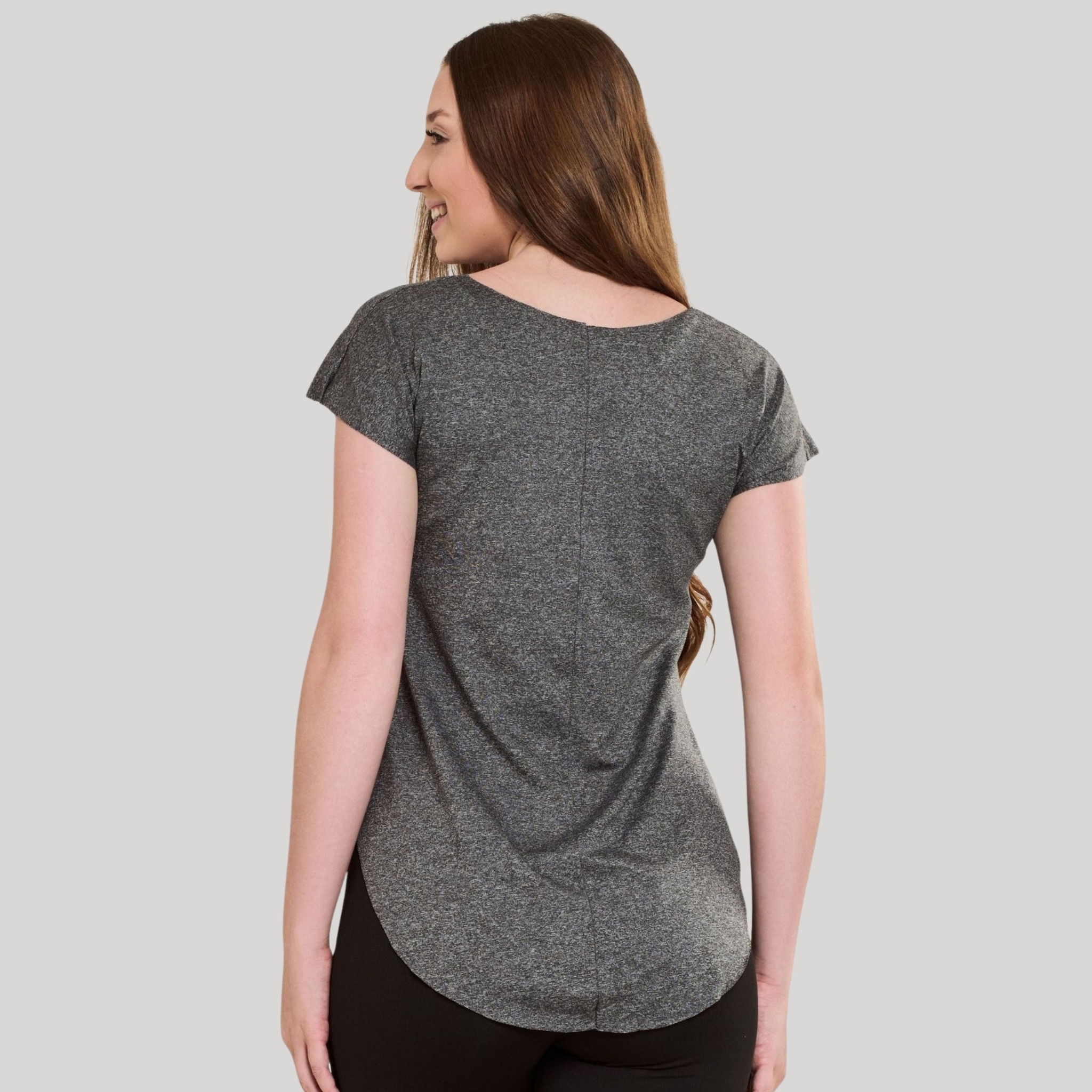 Blusa Barra Arredondada Tapa BumBum Fitness