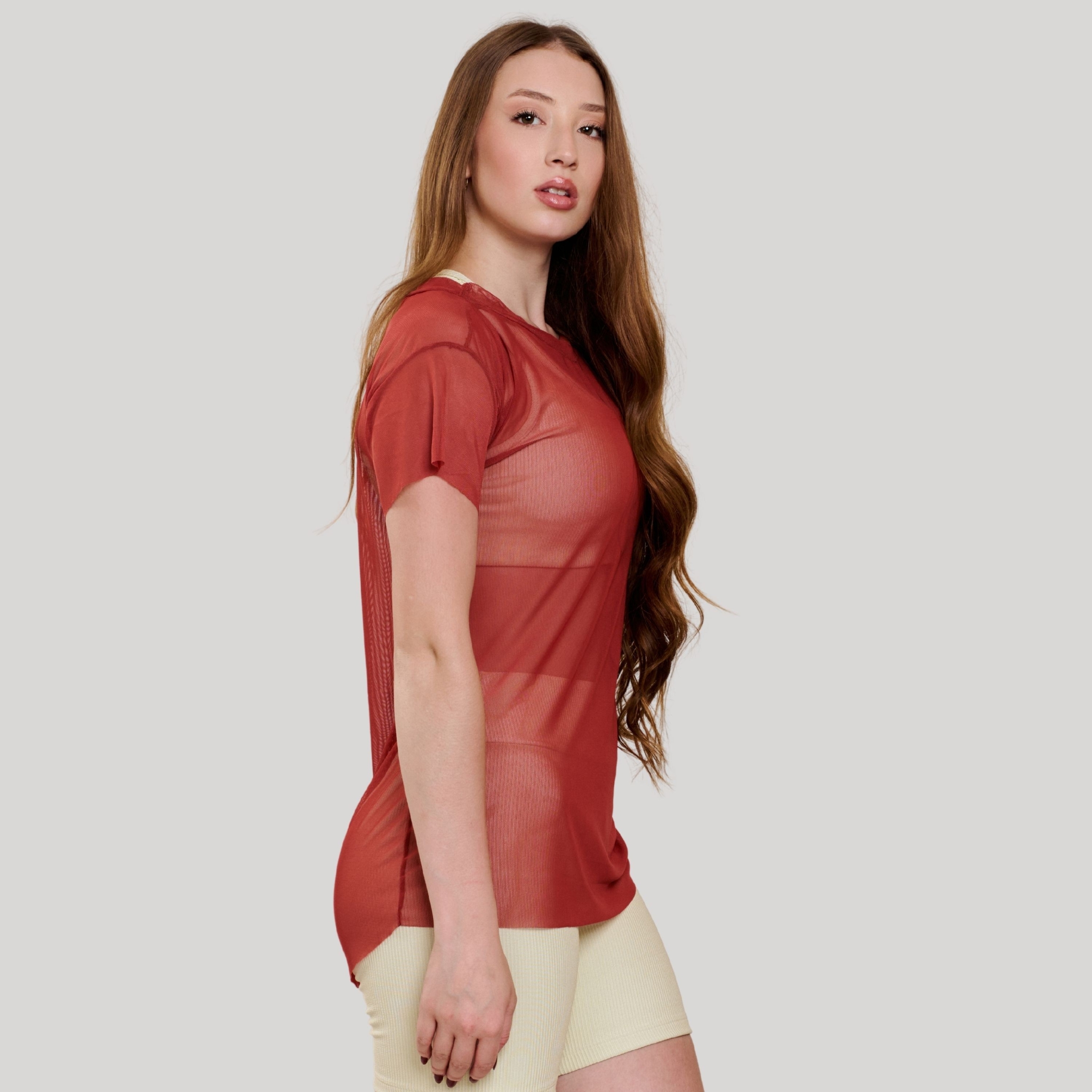 Blusa de tule 10736