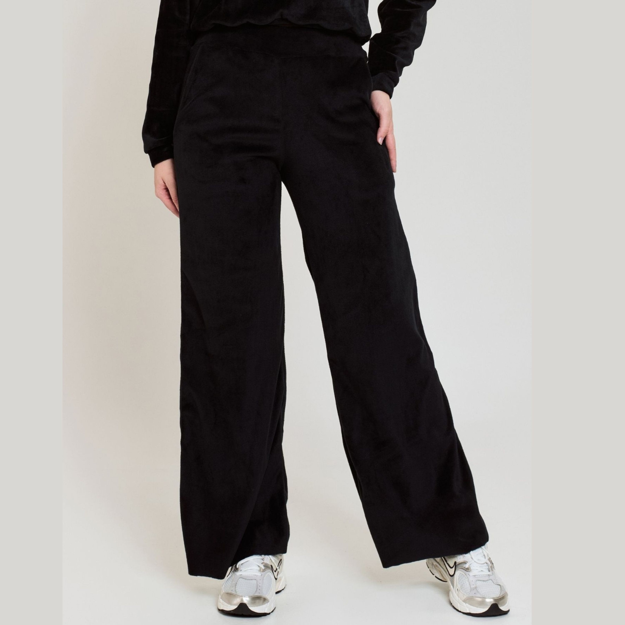 Calça Pantalona Térmica De Plush Inverno - Preto G Calça Pantalona Térmica De Plush Inverno - Preto G