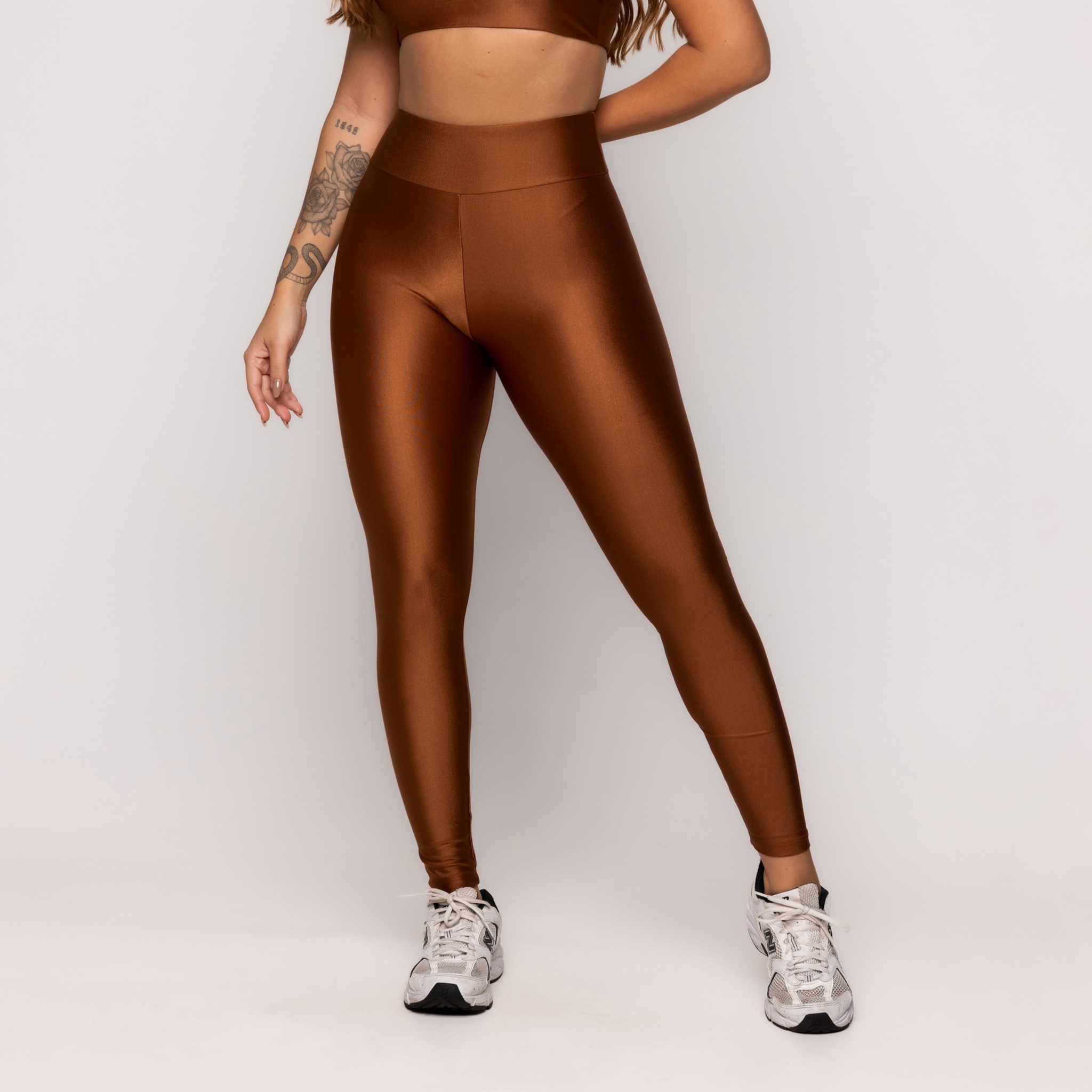 Calça Legging Fitness Brilhosa