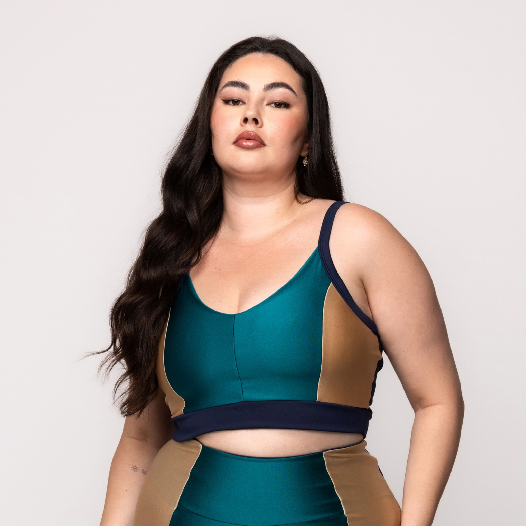 Top Feminino Fitness Plus size