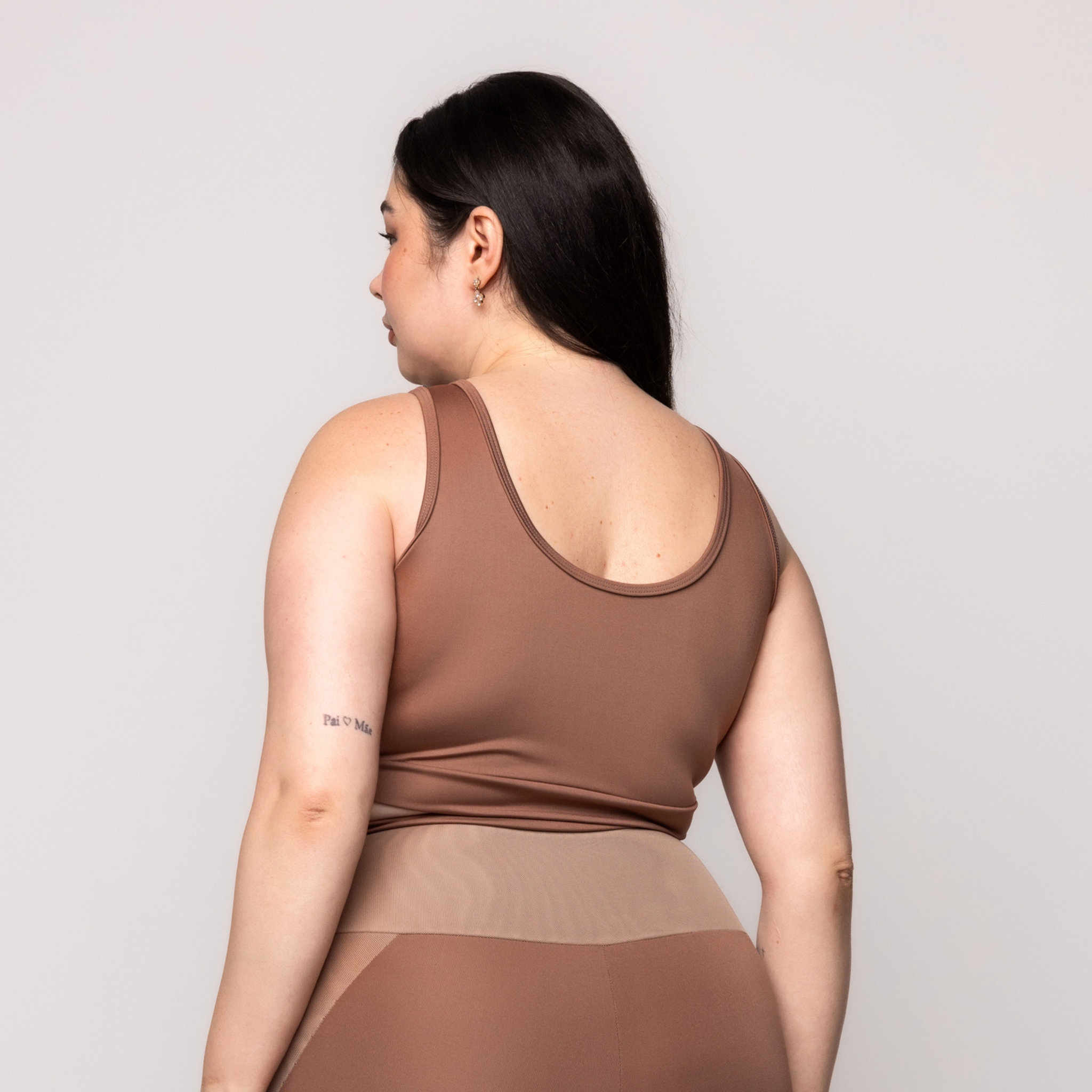 Top Feminino Fitness Plus size