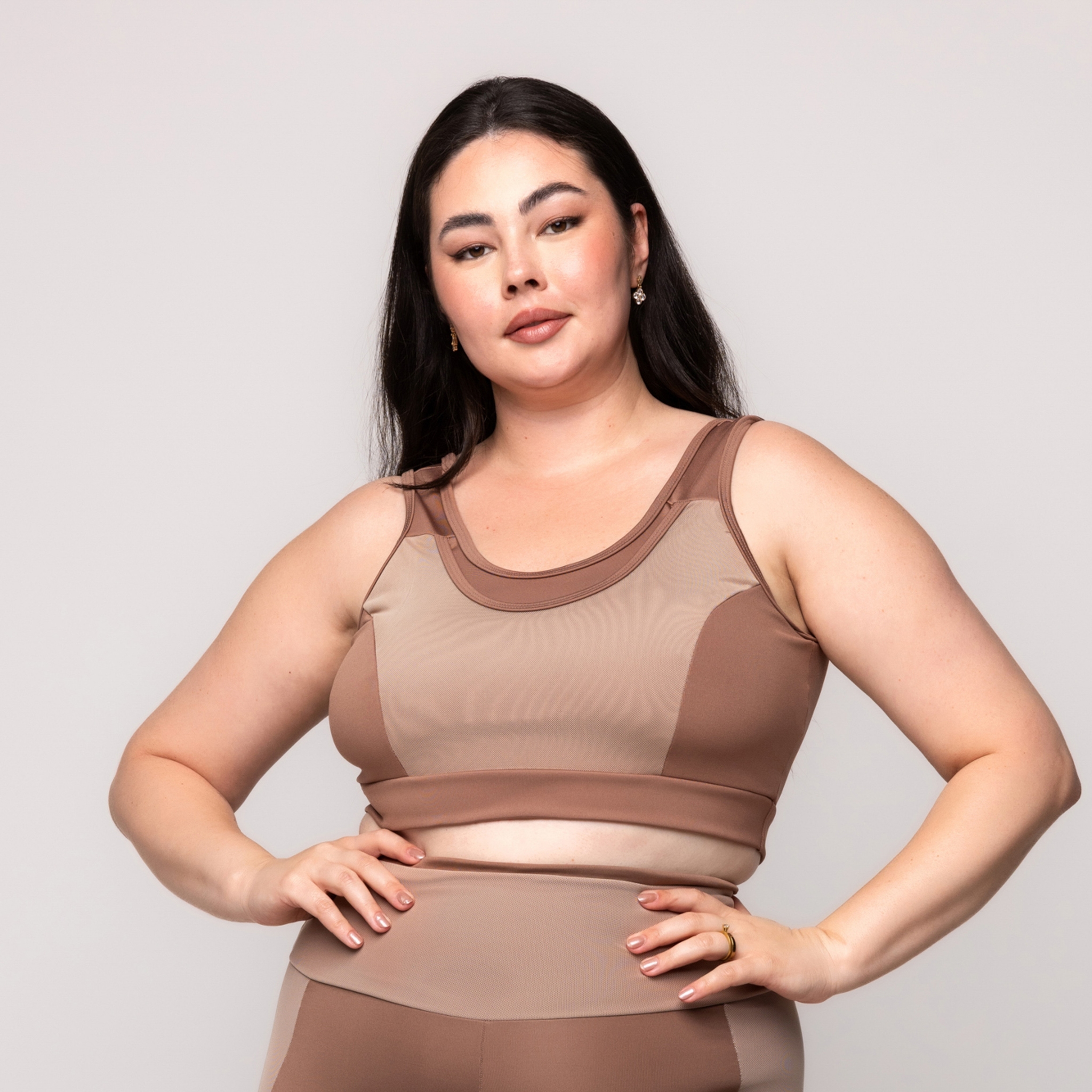Top Feminino Fitness Plus size