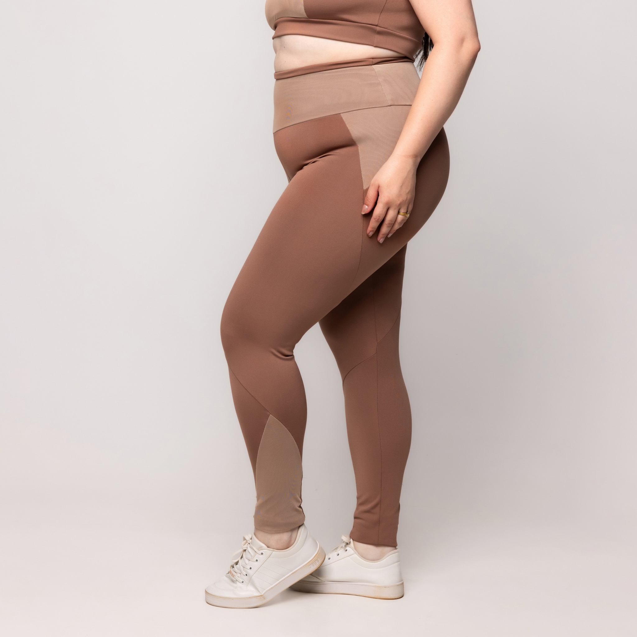 Calça Legging Tule Plus Size