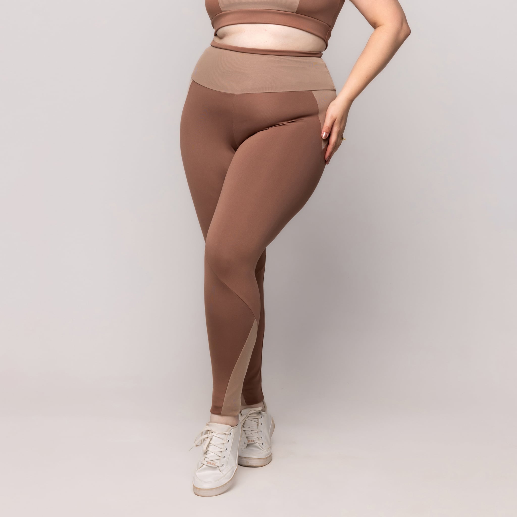 Calça Legging Tule Plus Size