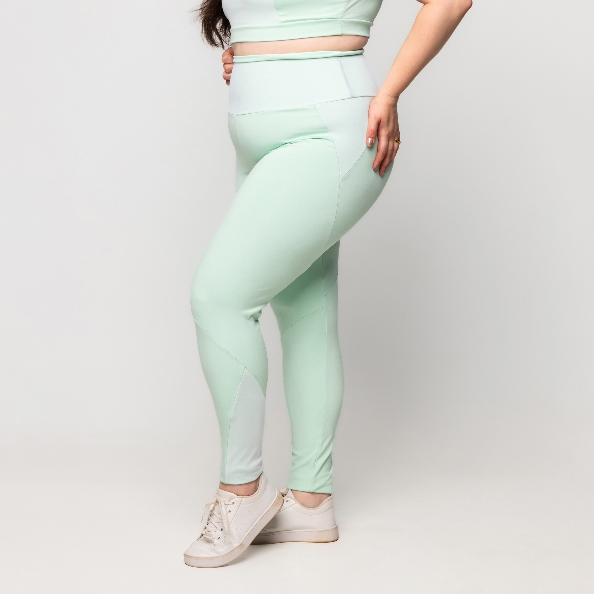 Calça Legging Tule Plus Size
