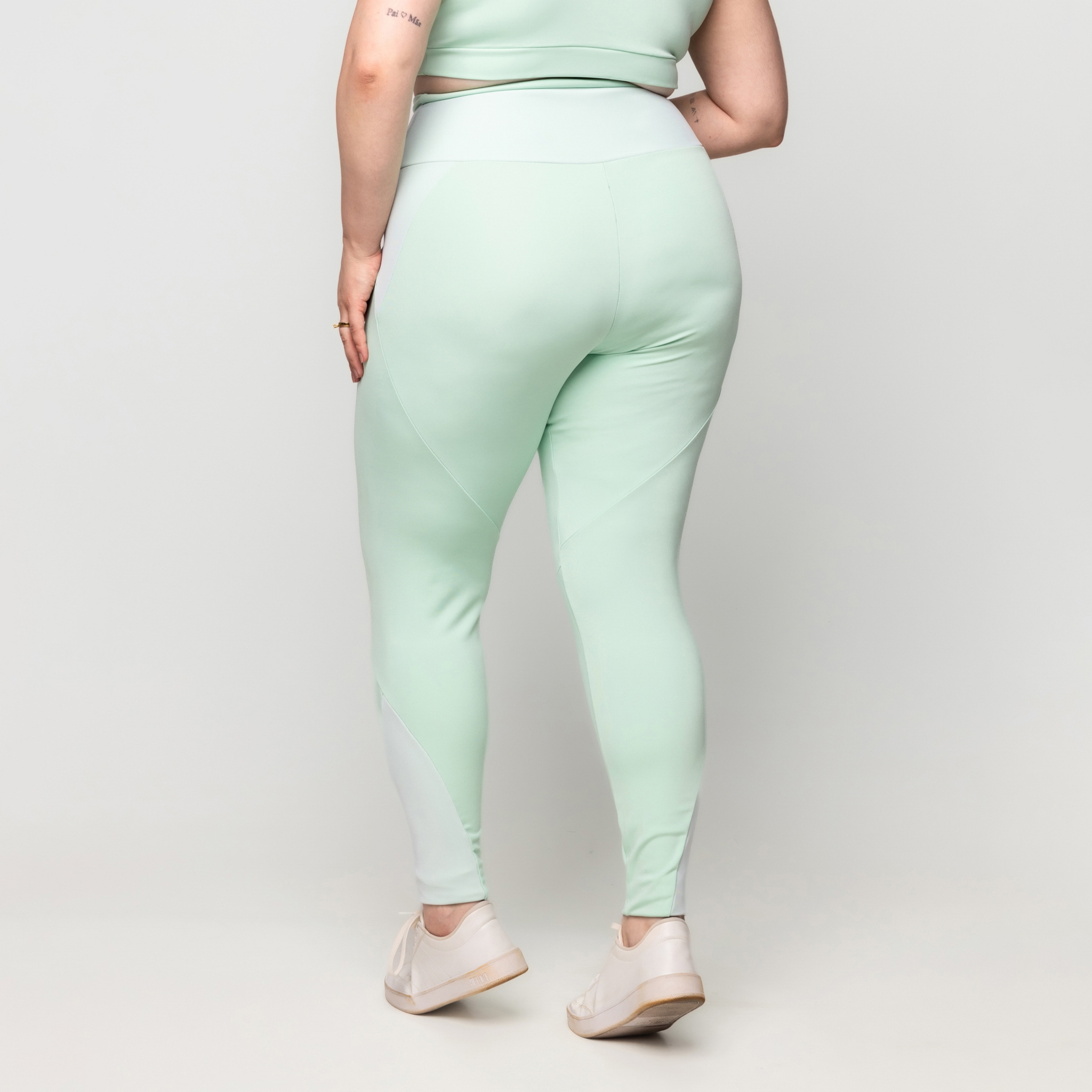 Calça Legging Tule Plus Size