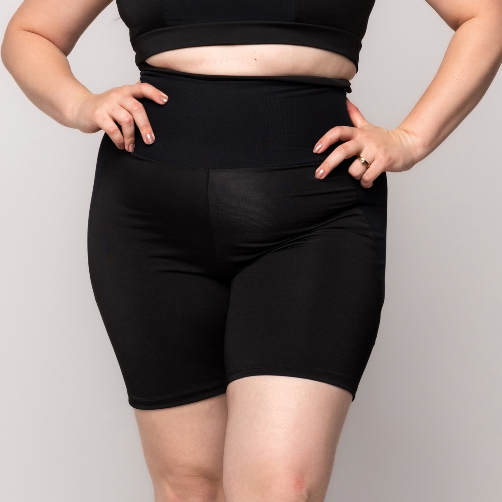 Bermuda Fitness Tule Plus Size