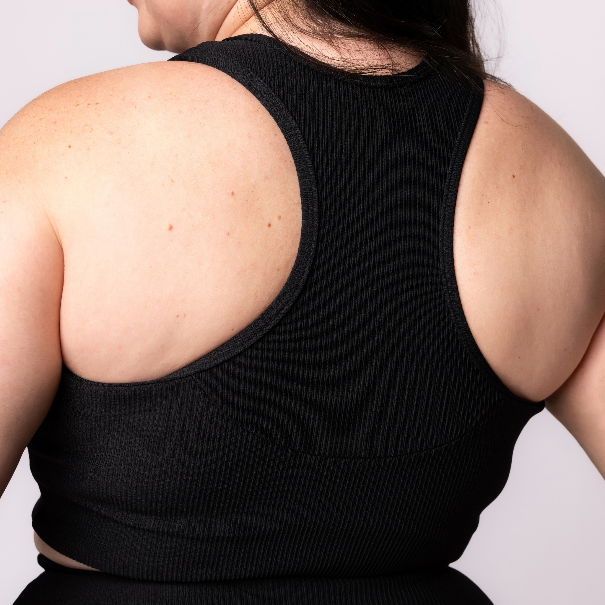 Top Canelado Fitness Plus Size