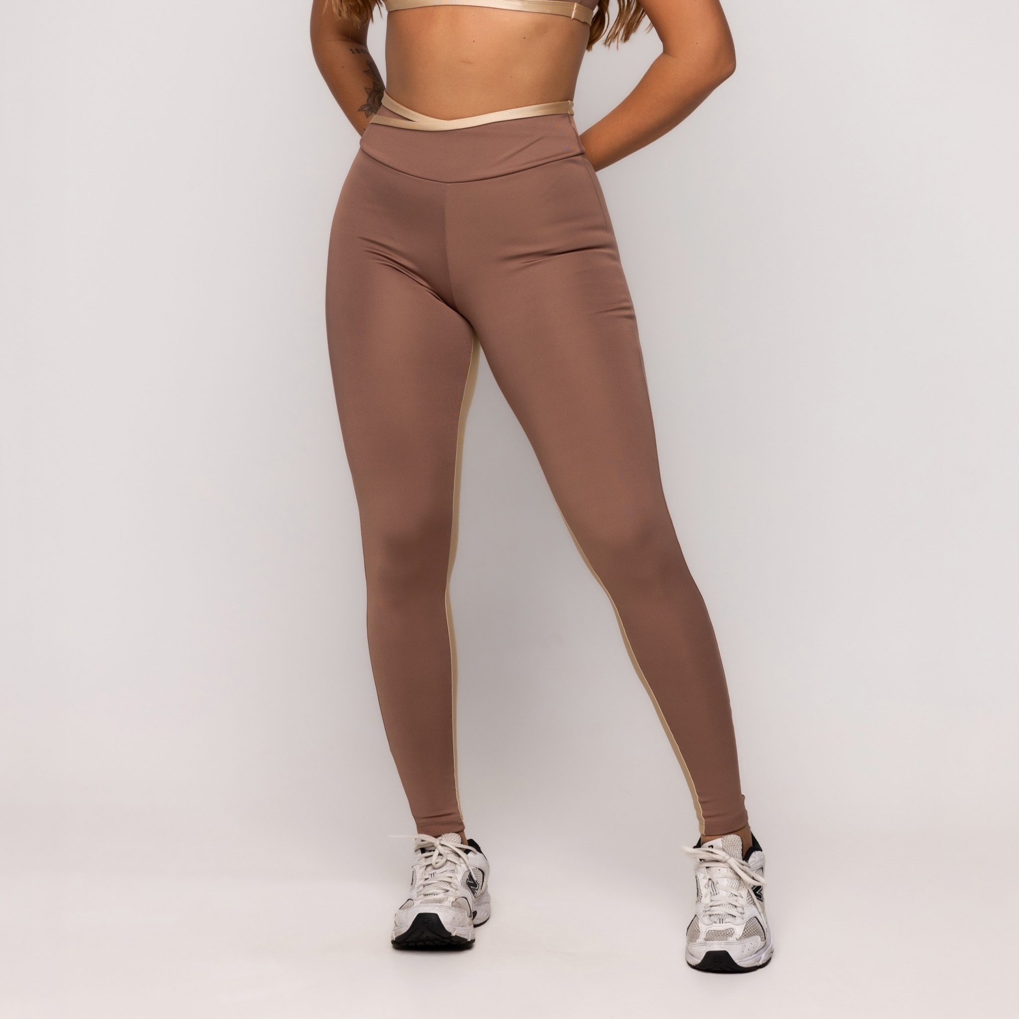Calça Legging Fitness - Marrom G Calça Legging Fitness - Marrom G