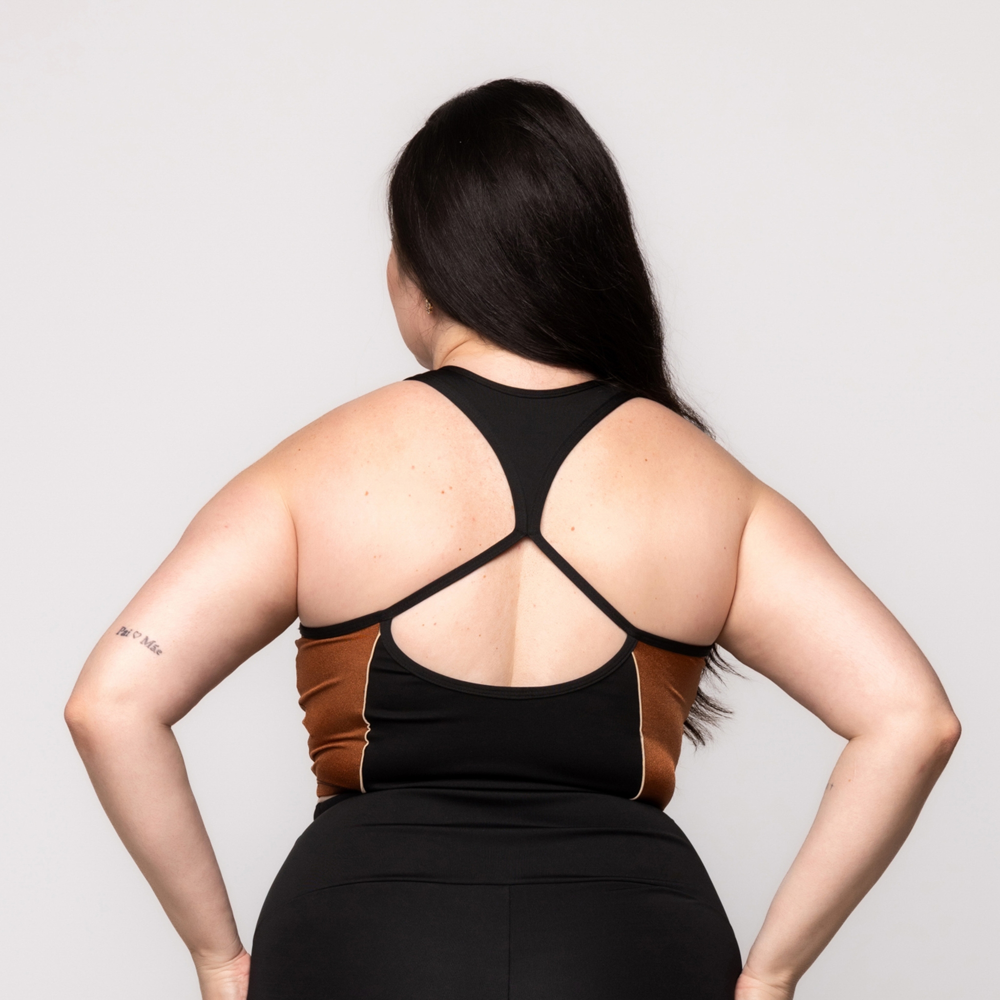 Top Fitness Sem bojo Plus Size