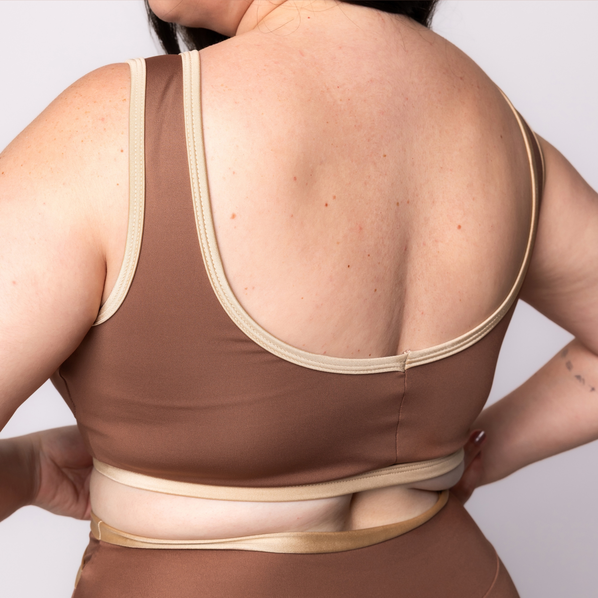 Top Fitness Sem bojo Plus Size