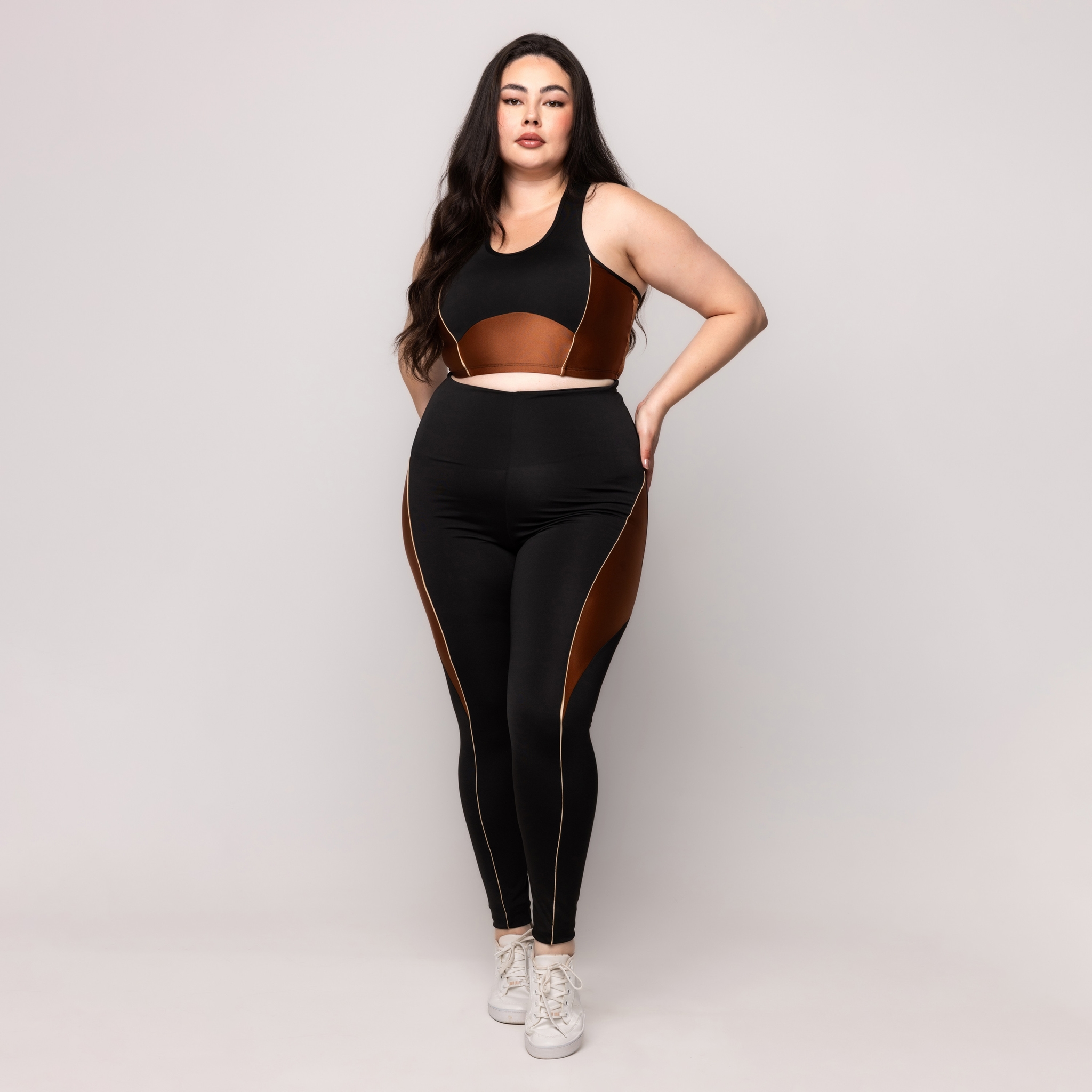 Calça Legging Fitness Plus Size