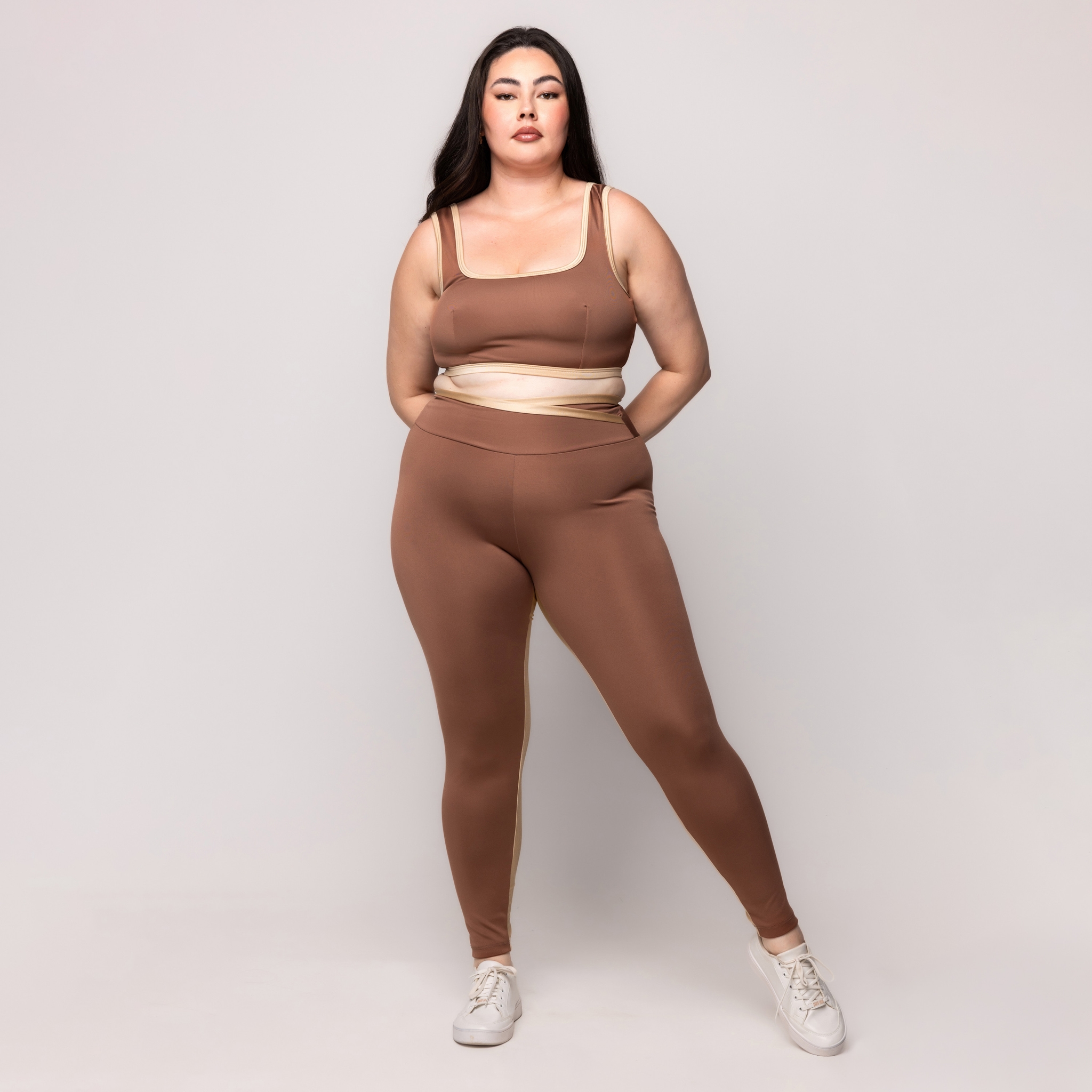 Calça Legging Fitness Plus Size