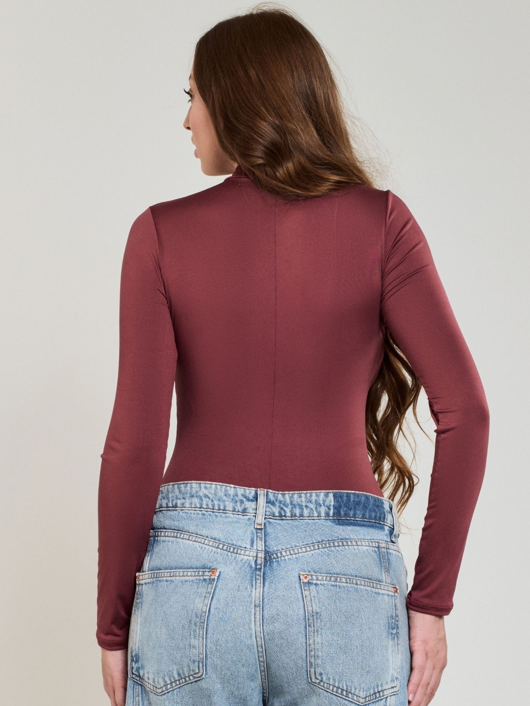 Body De Manga Longa Feminino