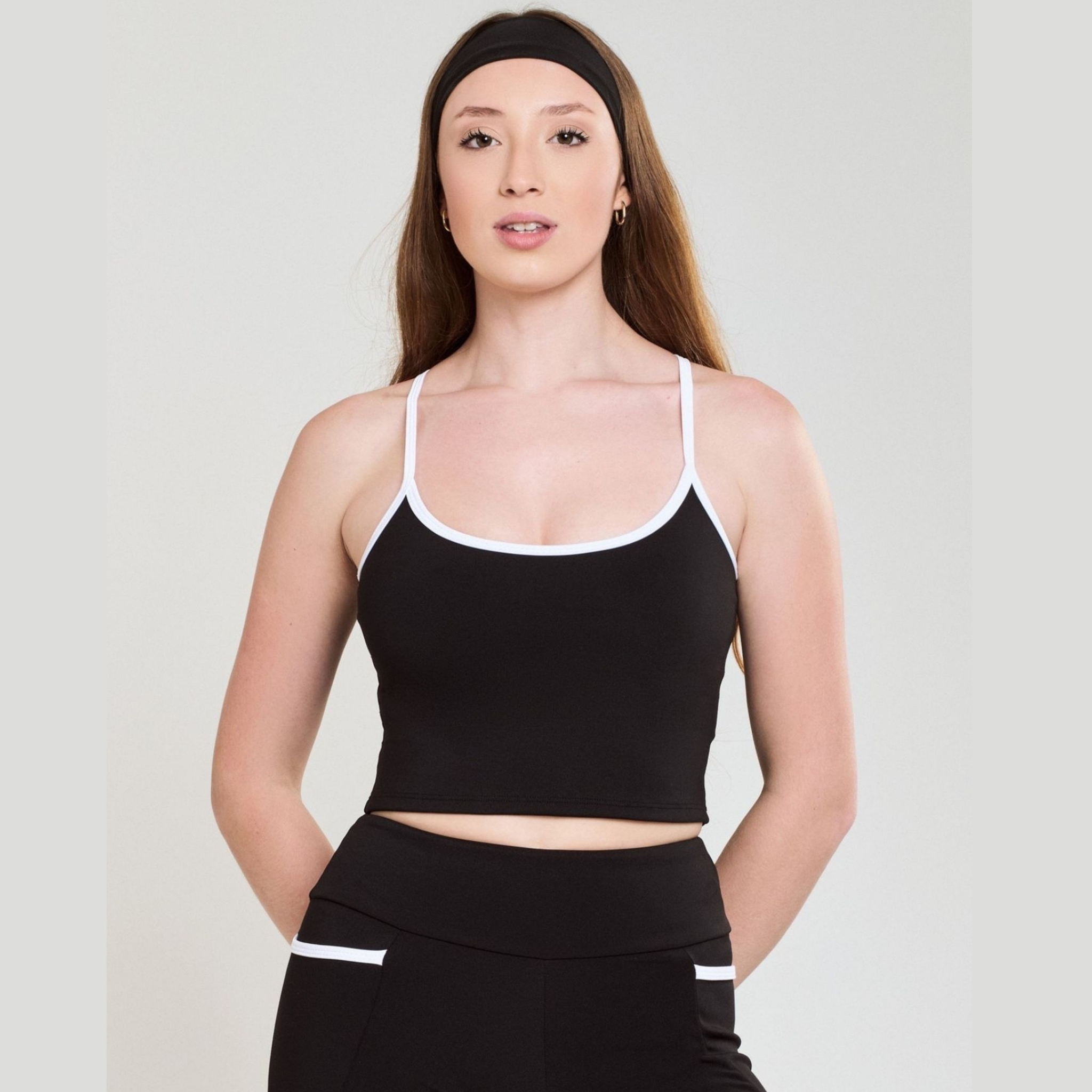 Cropped Top Fitness Feminino