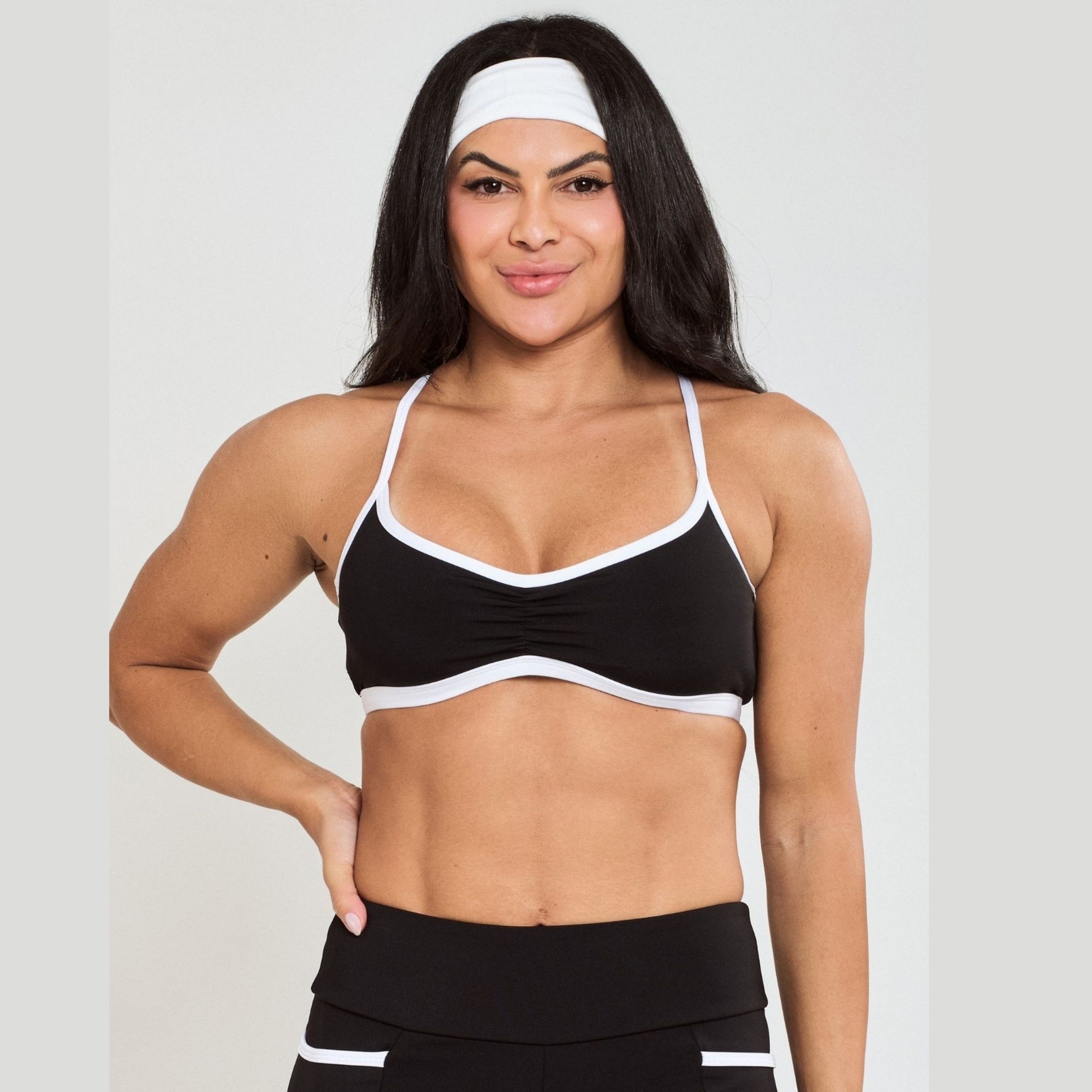 Top Fitness Feminino - Preto G Top Fitness Feminino - Preto G