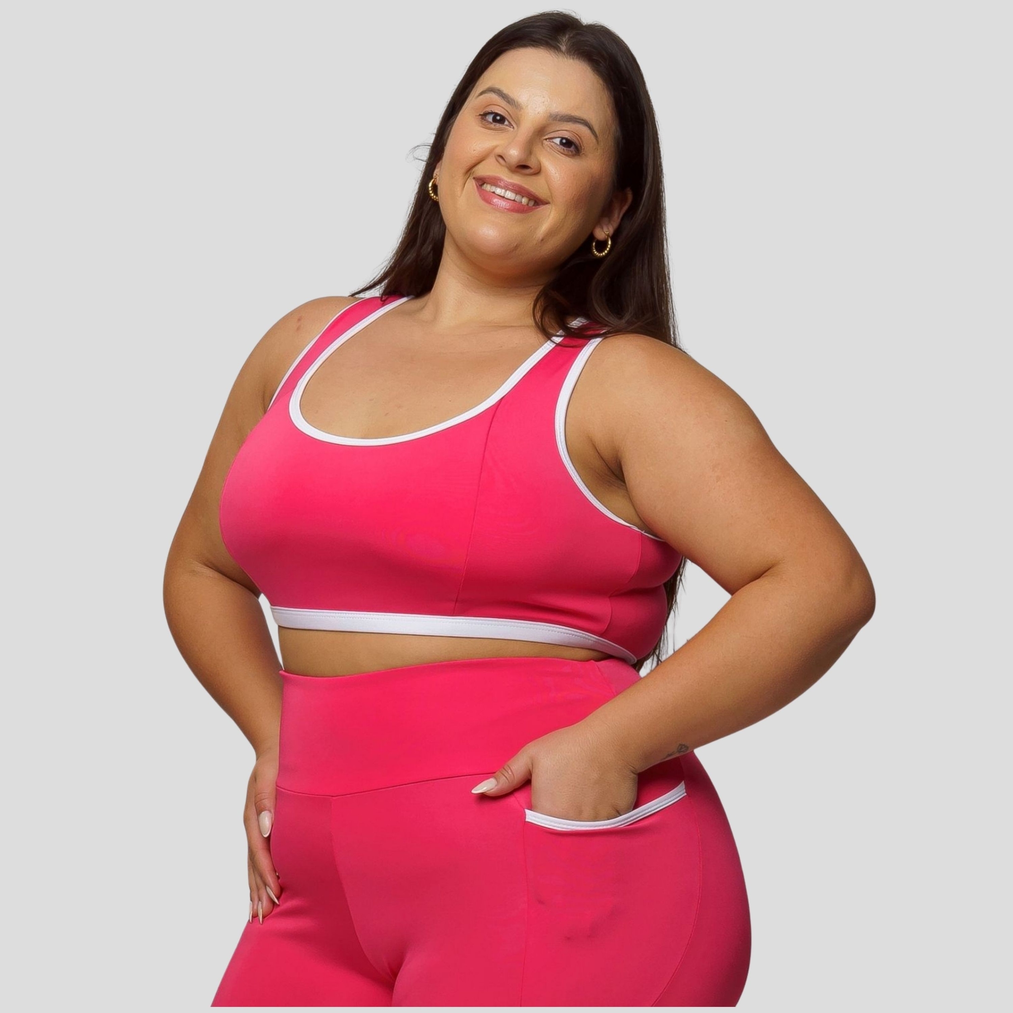 Top Fitness Plus Size Feminino