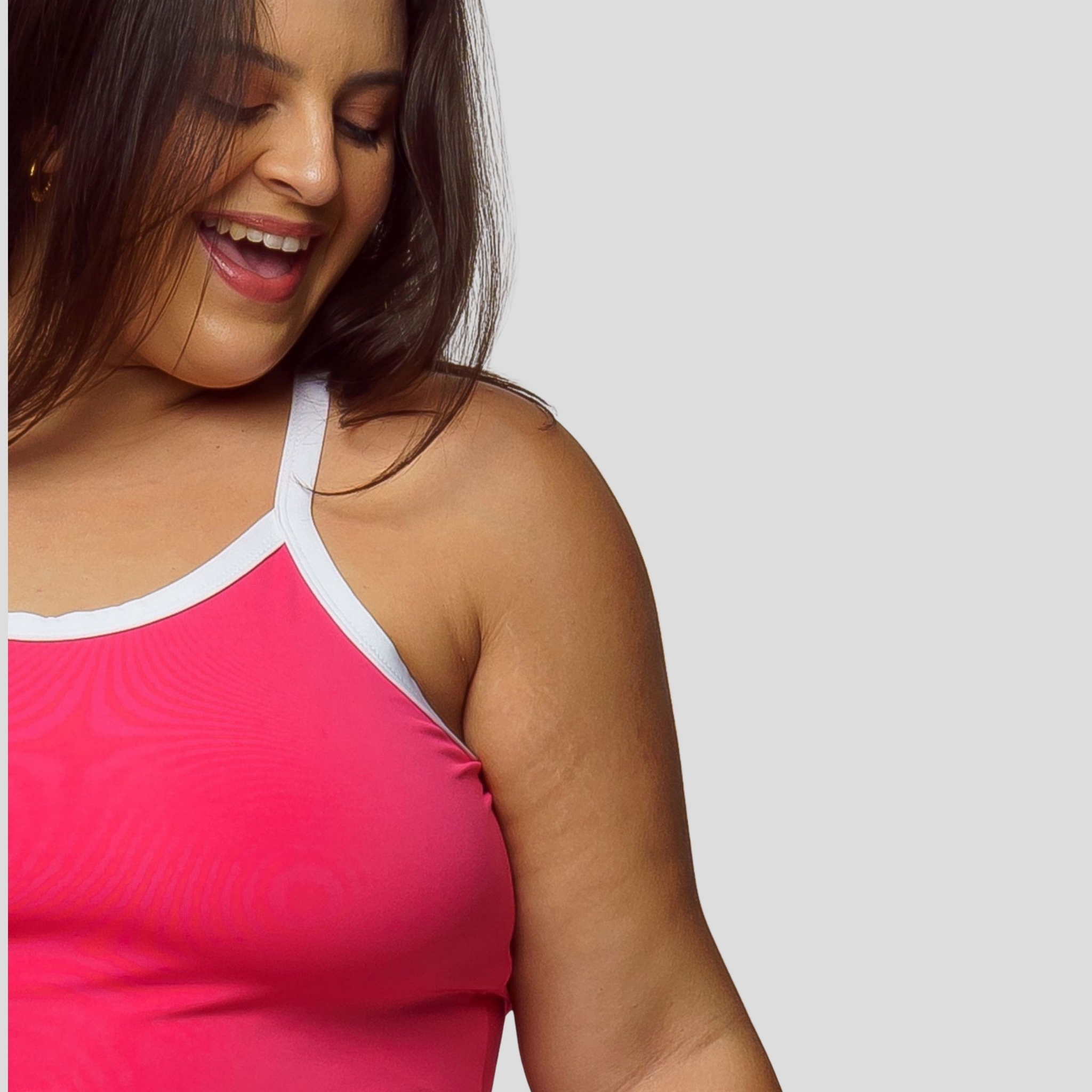 Cropped Top Fitness Plus Size Feminino