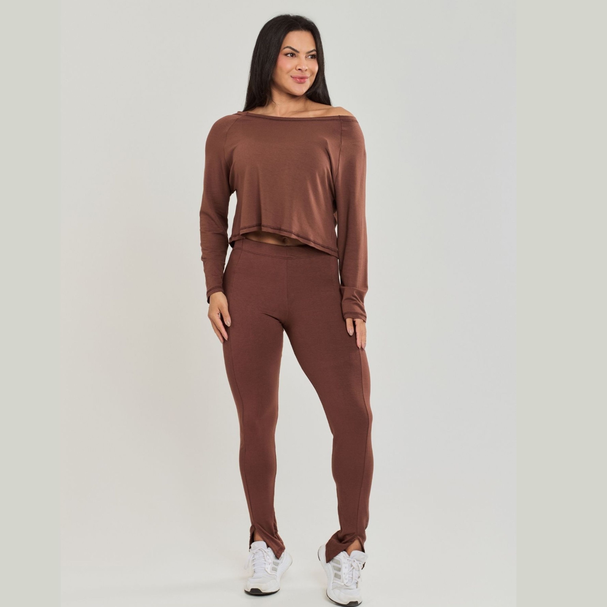 Blusa Manga Longa Feminina