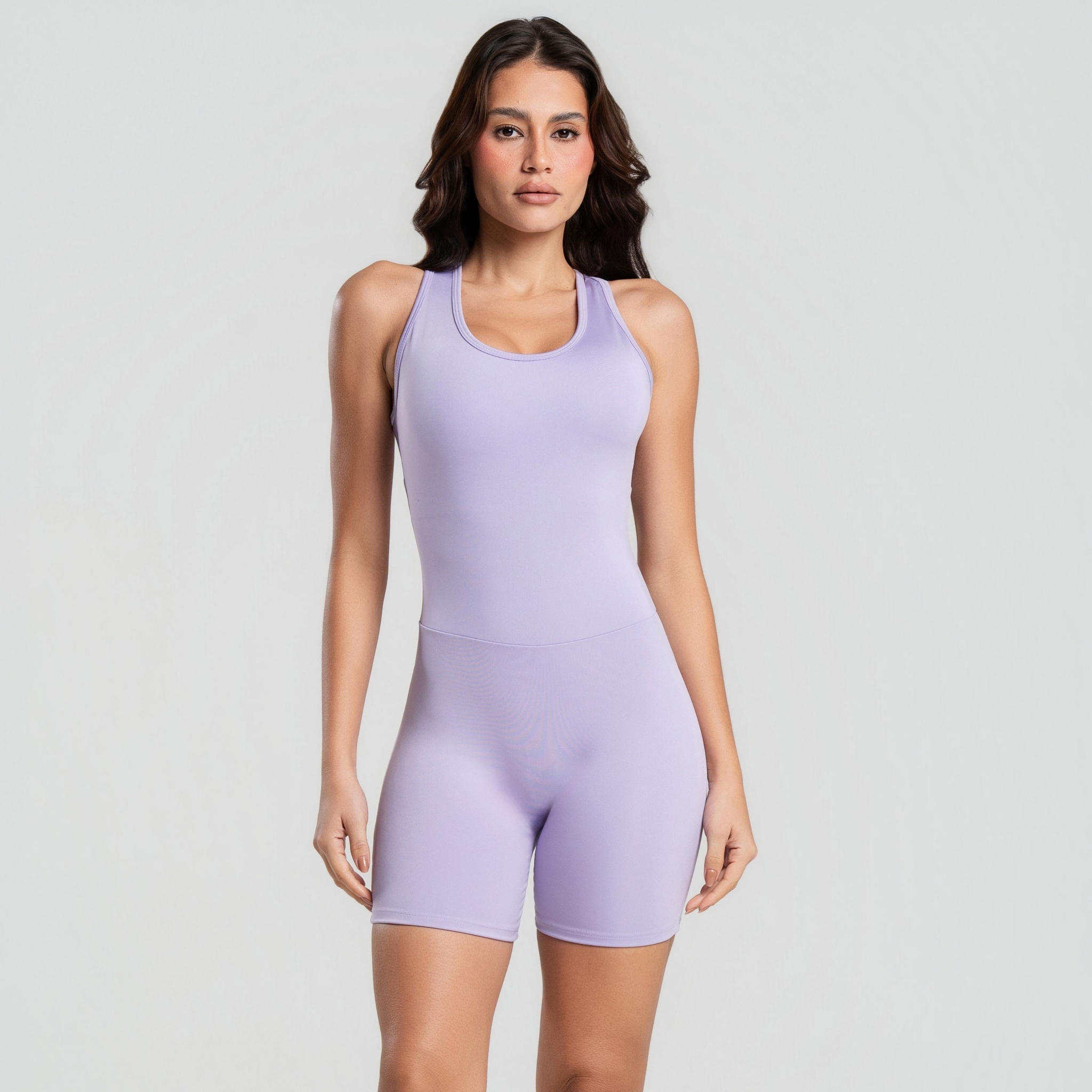 Macaquinho Empina Bumbum Feminino - Lilás P Macaquinho Empina Bumbum Feminino - Lilás P