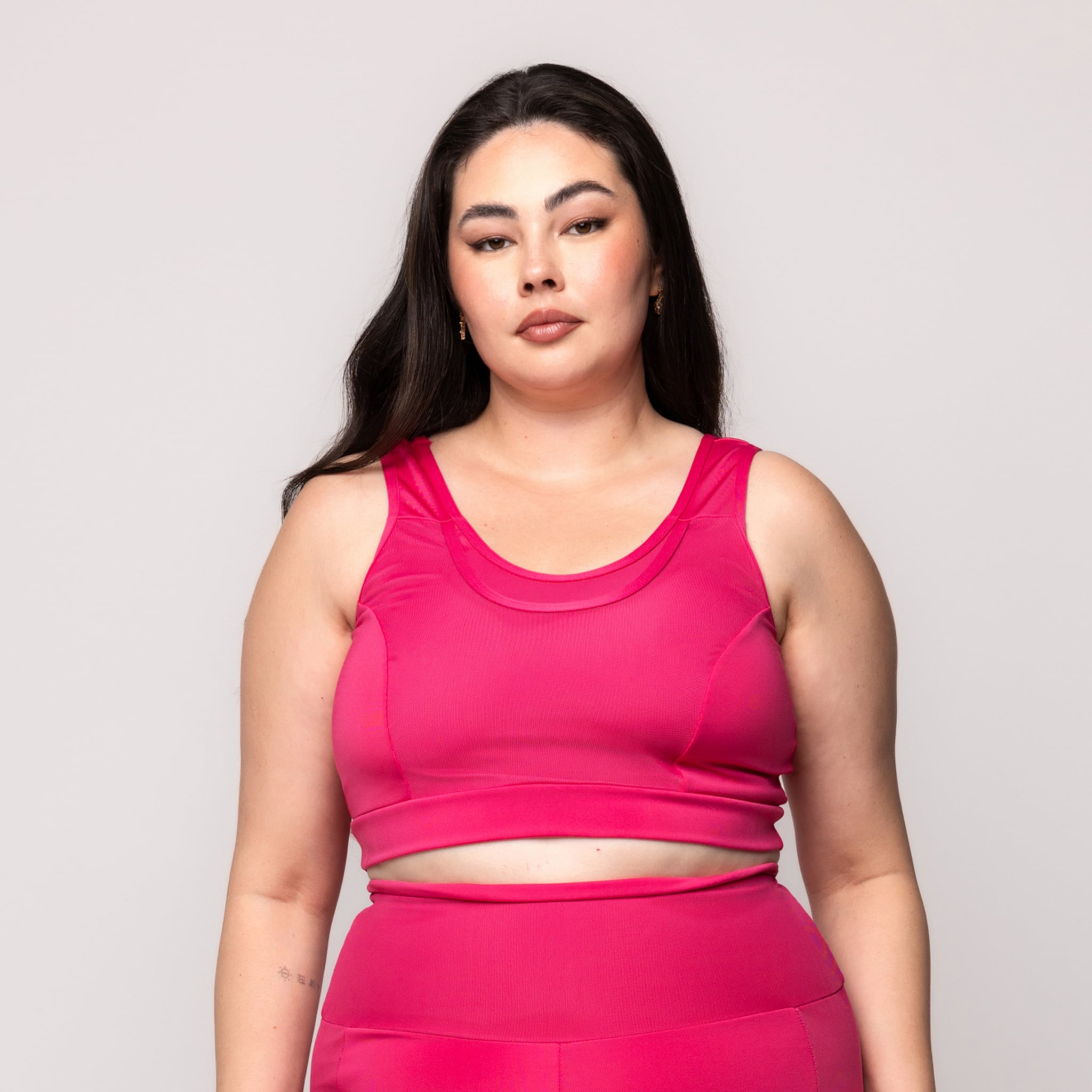 Top Feminino Fitness Plus size