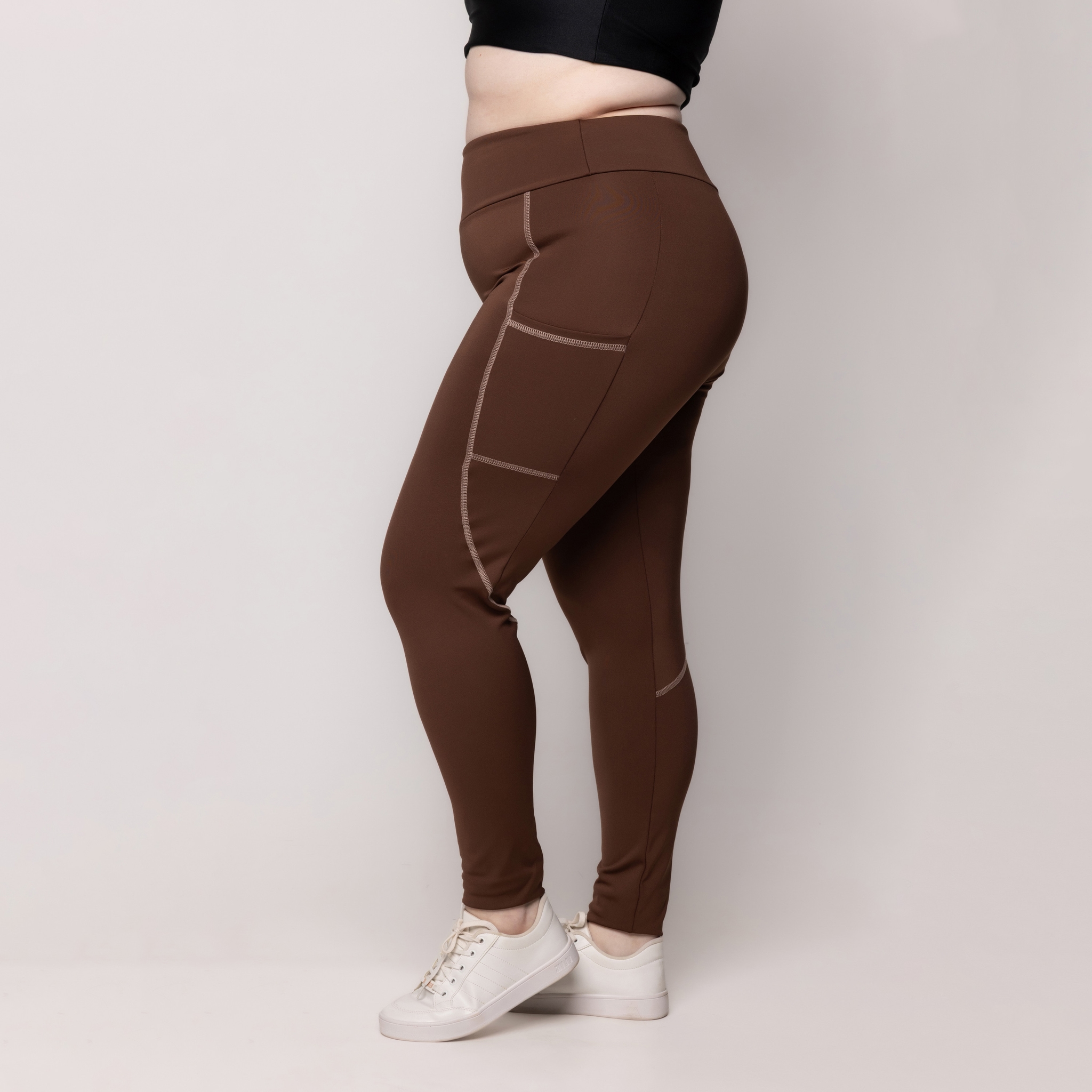 Calça Com Bolso Plus Size