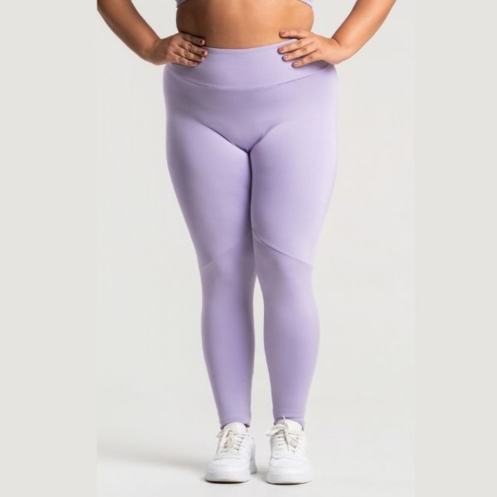 Calça Legging Fitness Plus - Lilás 46 Calça Legging Fitness Plus - Lilás 46