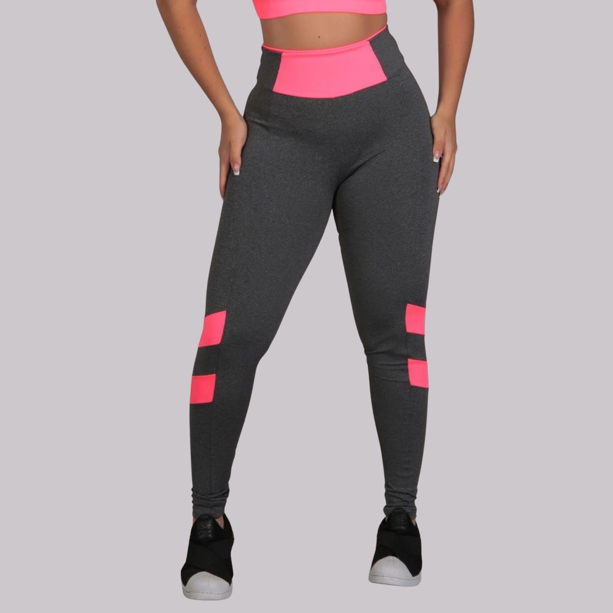 Calça Legging Feminina - Cinza P Calça Legging Feminina - Cinza P