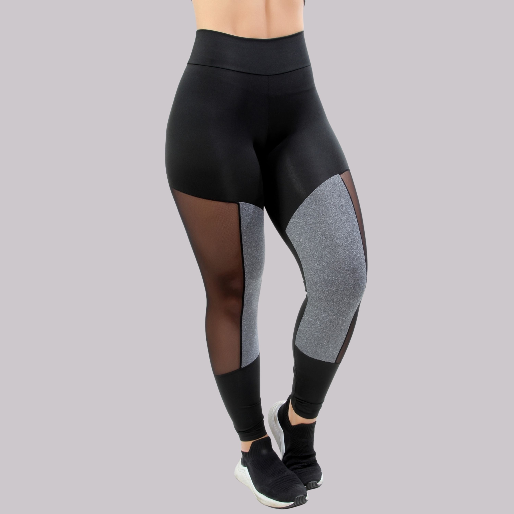 Calça Legging Feminina - Cinza P Calça Legging Feminina - Cinza P