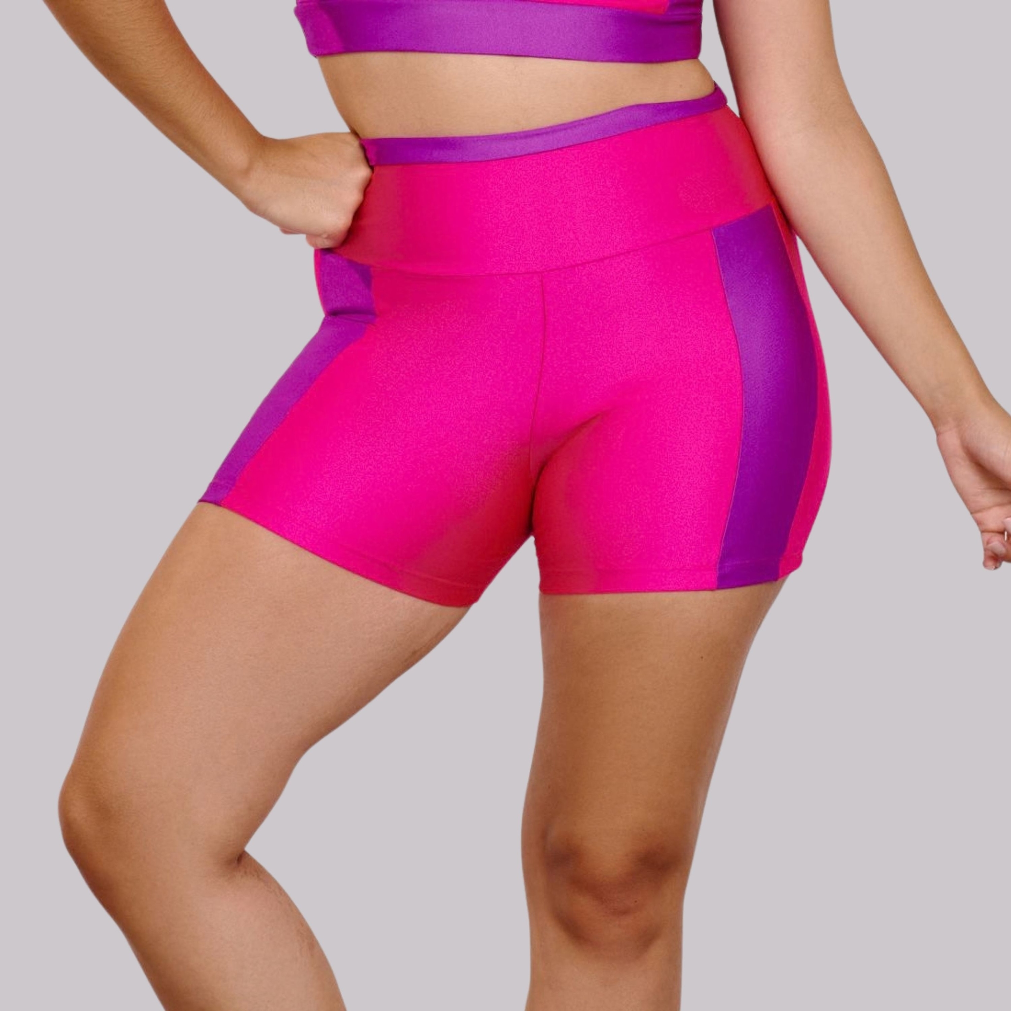 Bermuda Fitness Feminina - Rosa P Bermuda Fitness Feminina - Rosa P
