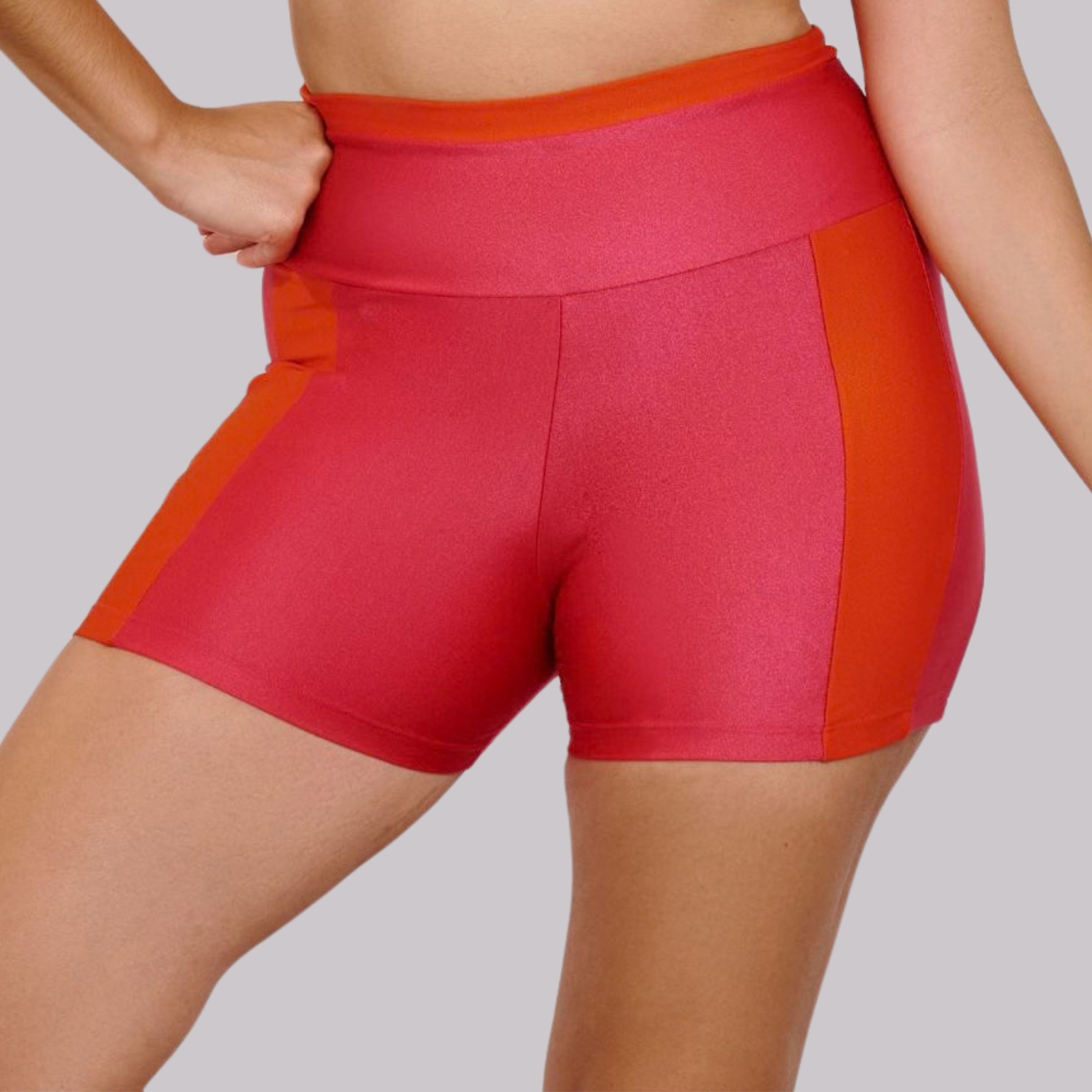 Bermuda Fitness Feminina - Laranja P Bermuda Fitness Feminina - Laranja P
