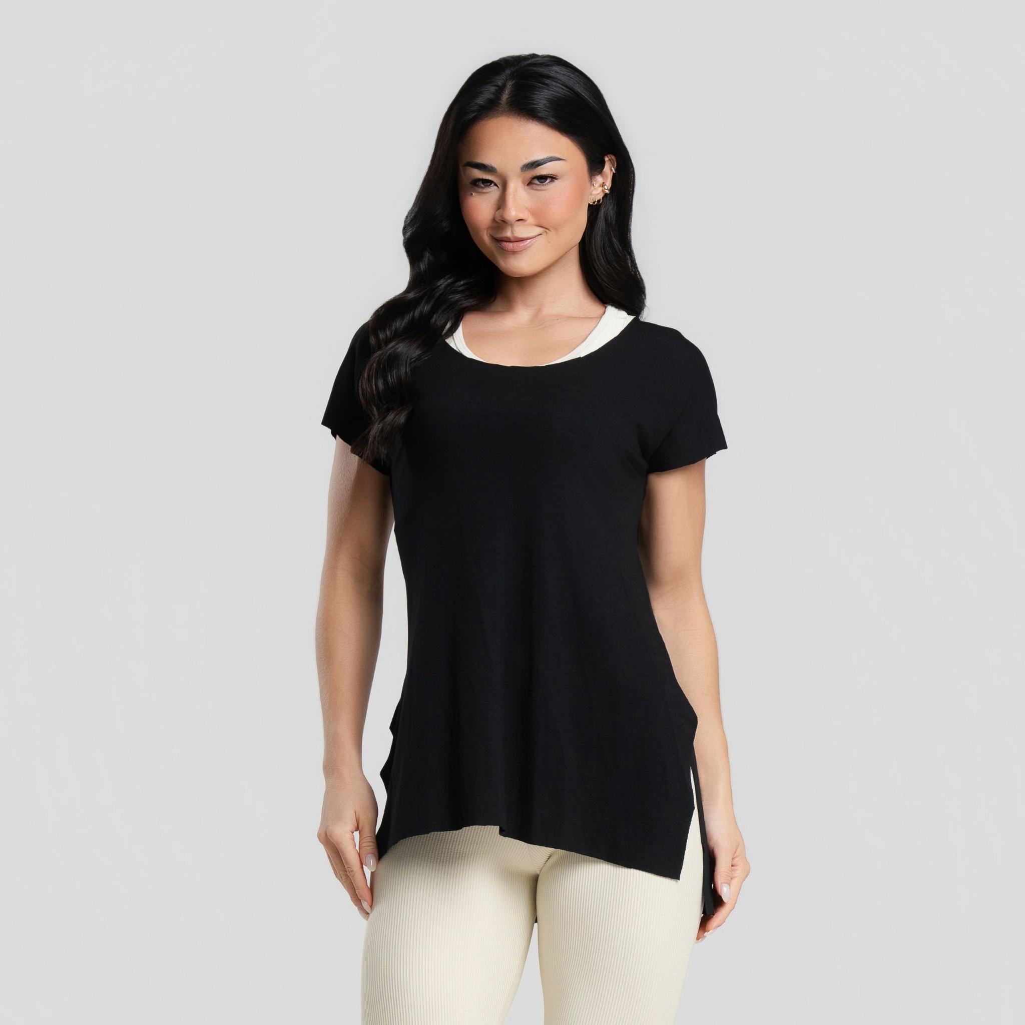 Blusa Tapa BumBum Fitness - Preto P Blusa Tapa BumBum Fitness - Preto P