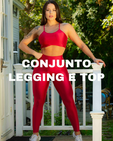 CONJUNTOS LEGGING E TOP