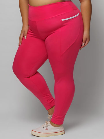 Calça Legging com Bolso Plus Size
