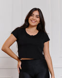 Cropped Corte a Fio Feminina Fitness