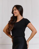 Cropped Corte a Fio Feminina Fitness