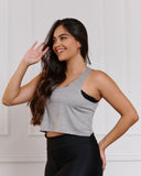 Cropped Regata Corte a Fio Feminina Fitness