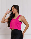 Cropped Regata Corte a Fio Feminina Fitness