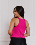 Cropped Regata Corte a Fio Feminina Fitness