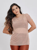 KIT 2 Conjuntos fitness Detalhe em Tule +Blusa de tule