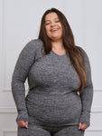 Blusa Plus Size Térmica Flanelada Inverno