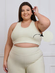 Top Canelado Fitness Plus Size