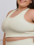 Top Canelado Fitness Plus Size