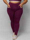 Calça Legging com Bolso Plus Size