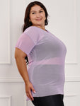 Blusa de tule Plus Size