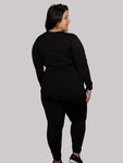 Conjunto Plus Size Térmica Flanelada Inverno