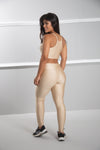 Kit 1 Conjunto Fitness + Blusa de Tule